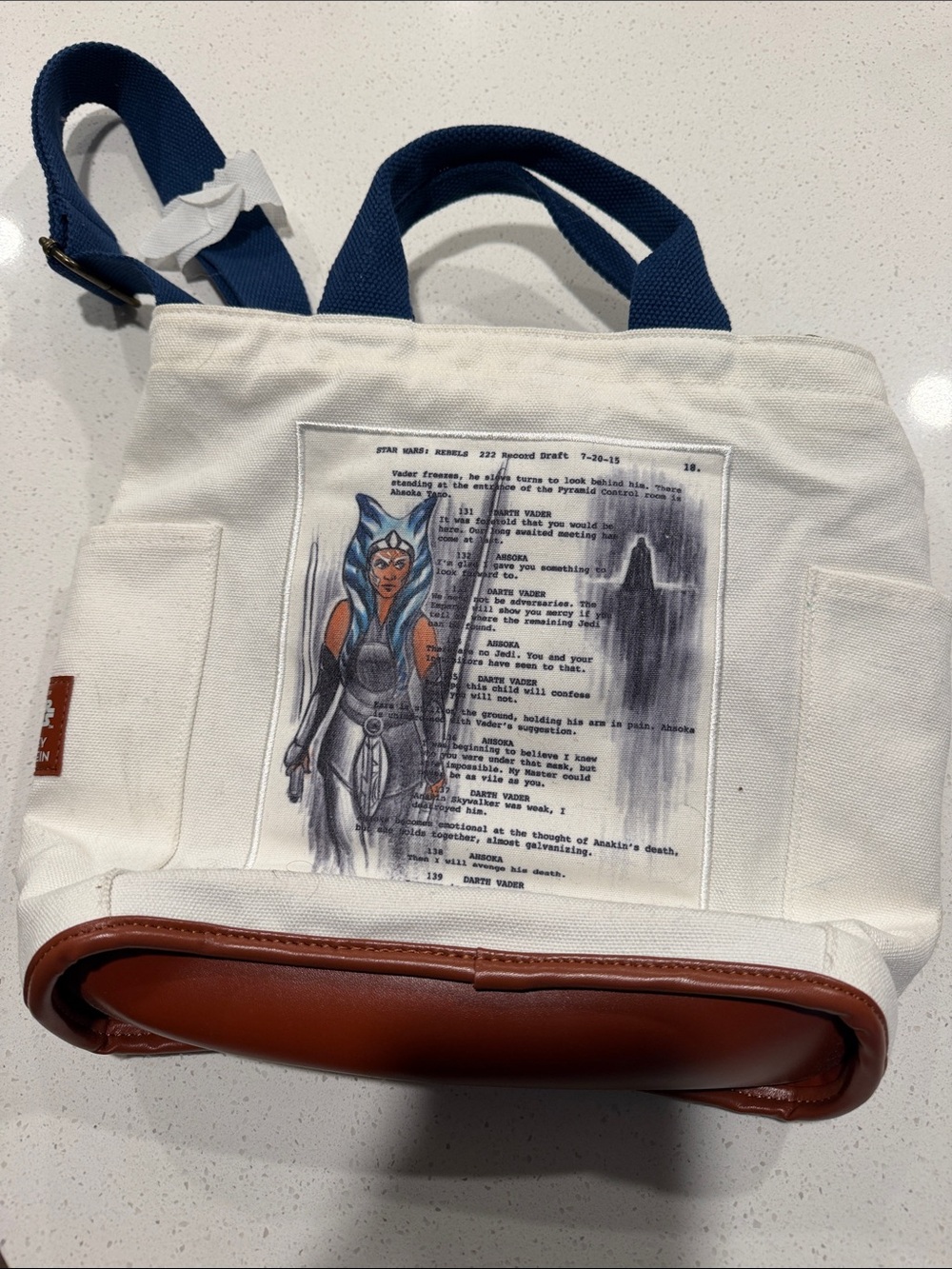 Asoka Ashley eckstein tote/crossbody - Picture 2 of 3